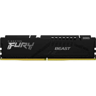 Пам'ять ПК Kingston DDR5 16GB KIT (8GBx2) 5200 FURY Beast