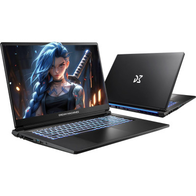 Ноутбук Dream Machines RG5050-17 17.3FHD IPS, Intel i5-13420H, 16GB, F512GB, NVD5050-8, DOS, чорний