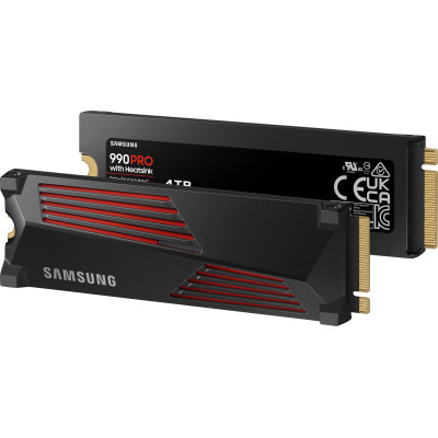 Накопичувач SSD Samsung M.2 4TB PCIe 4.0 990PRO + радіатор