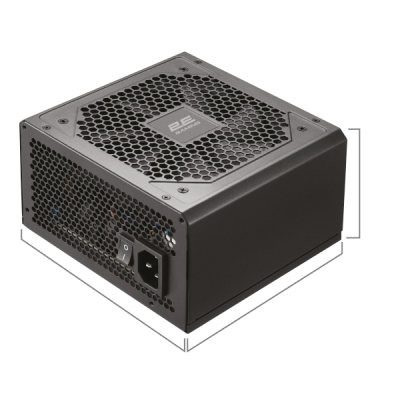 Блок живлення 2E GAMING Solid Power Pro ATX3.1 GEN5.0  (850W), >85%, 80+ Bronze, 120мм, 1xMB 24pin(20+4), 2xCPU 8pin(4+4), 3xMolex, 6xSATA, 4xPCIe 8pin(6+2), 1xPCIe GEN5 16pin, Semi Modular