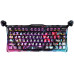 Клавіатура магнітна GravaStar Mercury V75 Pro 80keys, Magnetic Jade Gaming, 8K, USB-A, RGB, Neon Graffiti