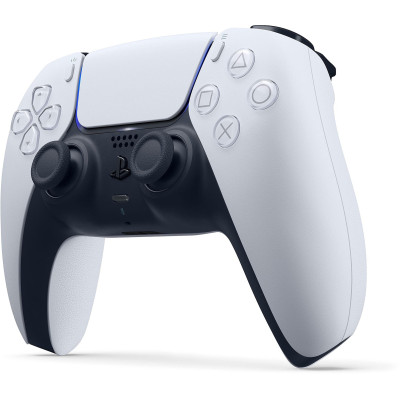Геймпад PlayStation 5 Dualsense BT, White Геймпад PlayStation 5 Dualsense BT, White
