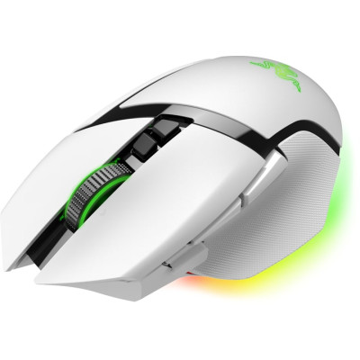 Миша Razer Basilisk V3 Pro 35K, RGB, USB-A/WL/BT, білий