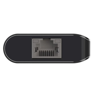 Хаб Belkin USB-C 6в1 HDMI/2хUSB-A/USB-C/SD/Ethernet