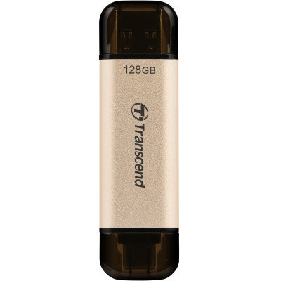 Накопичувач Transcend 128GB USB 3.2 Type-A + Type-C JetFlash 930 R420/W400MB/s Чорний