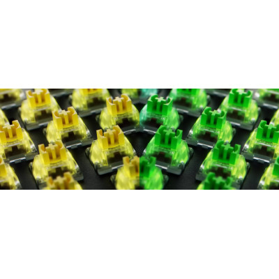 Клавіатура механічна Razer BlackWidow V4 X 110key, Green Switch, USB-A, EN/RU, RGB, чорний