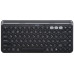 Клавіатура мембранна 2E KS250 84key, WL/BT, EN/UK, чорно-сірий