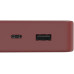 Акумулятор портативний літій-іонний Power Bank Hama 20000 мА·год, USB-C/USB-A, red