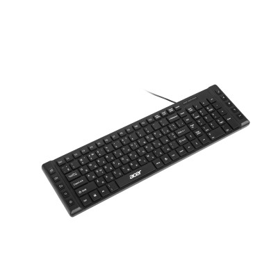 Клавіатура мембранна Acer OKW010, 115key, USB-A, EN/UKR/RU,чорний Клавіатура мембранна Acer OKW010, 115key, USB-A, EN/UKR/RU,чорний