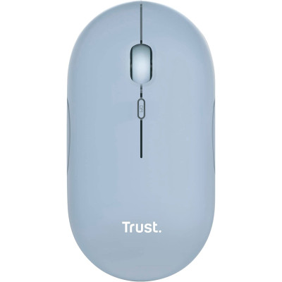 Миша Trust Puck Rechargeable, Ultra-Thin, BT/WL, Silent, синій Миша Trust Puck Rechargeable, Ultra-Thin, BT/WL, Silent, синій