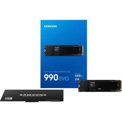 Накопичувач SSD Samsung M.2 2TB PCIe 4.0 990EVO Накопичувач SSD Samsung M.2 2TB PCIe 4.0 990EVO
