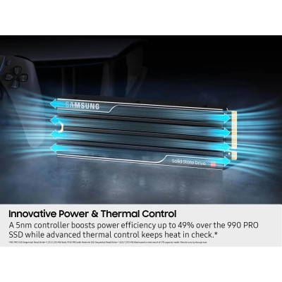 Накопичувач SSD Samsung M.2 8TB PCIe 5.0 9100PRO + радіатор