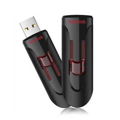 Накопичувач SanDisk   32GB USB 3.0 Type-A Cruzer Glide Чорний