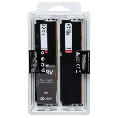 Пам'ять ПК Kingston DDR5 64GB KIT (32GBx2) 5600 FURY Beast