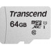 Карта пам'яті Transcend microSD   64GB C10 UHS-I R100/W20MB/s + SD