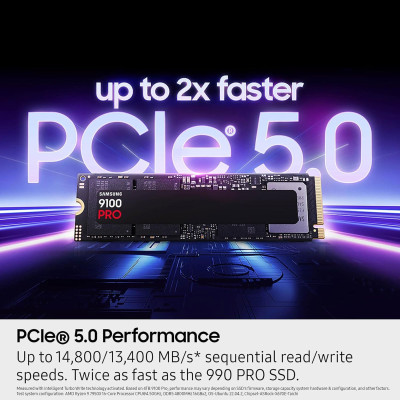 Накопичувач SSD Samsung M.2 4TB PCIe 5.0 9100PRO