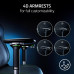 Крісло Razer Iskur V2 NewGen, EPU шкіра з CoolTouch™, 4D-Armrests, чорний