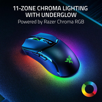 Миша Razer Cobra Pro, RGB, USB-A/WL/BT, чорний