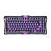 Клавіатура магнітна GravaStar Mercury V75 Lite 75keys, Blackcore, USB-A, Transparent Black