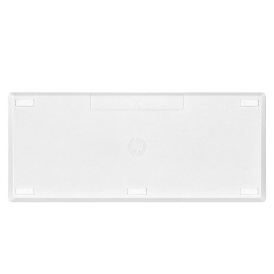 Клавіатура мембранна HP 350 Compact Multi-Device, 78key, BT, EN/UK, білий Клавіатура мембранна HP 350 Compact Multi-Device, 78key, BT, EN/UK, білий