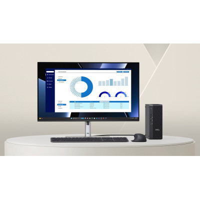 Робоча станція DELL Pro Max Micro, Intel U7-265, 16GB, F512GB, NVD A400-4, WiFi, кл+м, Win11P