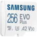 Карта пам'яті Samsung microSD 256GB C10 UHS-I  R130MB/s Evo Plus + SD