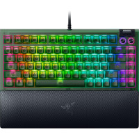 Клавіатура механічна Razer BlackWidow V4 75%, 83key, Mechanical Tactile Switch GEN-3, USB-A, EN, RGB, Phantom Green Ed.