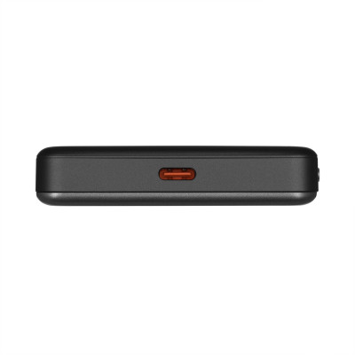 Акумулятор портативний літій-іонний Power Bank 2E Slim Wireless QI 10000мА·год, 20Вт, PD, сірий
