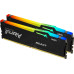 Пам'ять ПК Kingston DDR5 16GB KIT (8GBx2) 5200 FURY Beast RGB