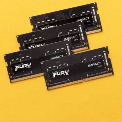 Пам'ять ноутбука Kingston DDR4 64GB KIT (32GBx2) 3200 FURY Impact