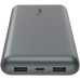 Акумулятор портативний літій-іонний Power Bank Belkin 20000мА·год, 15Вт, 2хUSB-A/USB-C, cірий Акумулятор портативний літій-іонний Power Bank Belkin 20000мА·год, 15Вт, 2хUSB-A/USB-C, cірий