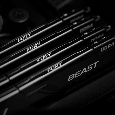 Пам'ять ПК Kingston DDR4 16GB KIT (8GBx2) 3200 FURY Beast