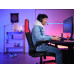 Крісло Trust GXT703 Riye, ПУ шкіра, Foldable Armrests, чорний