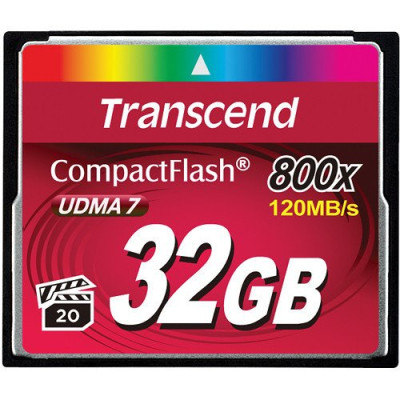 Карта пам'яті Transcend CF  32GB 800X