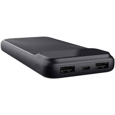 Акумулятор портативний літій-іонний power bank Trust Avala, 10000мА·год, 2хUSB-A/USB-C, 20W, PD/QC 3.0, чорний Акумулятор портативний літій-іонний power bank Trust Avala, 10000мА·год, 2хUSB-A/USB-C, 20W, PD/QC 3.0, чорний