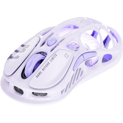 Миша GravaStar Mercury M1 Pro, magnesium alloy body, BT/WL/USB-A, RGB, Lavender Purple