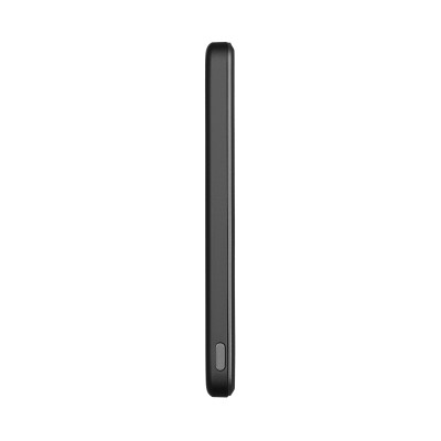 Акумулятор портативний літій-іонний Power Bank 2E Slim Wireless QI 5000мА·год, 18Вт, PD, сірий