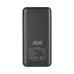 Акумулятор портативний літій-іонний Power Bank 2E 20000мА·год, USB-C/microUSB/USB-А, чорний