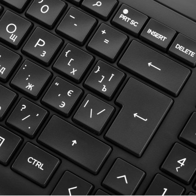 Клавіатура мембранна HP 460 Multi-Device key, BT, EN/UK, чорний Клавіатура мембранна HP 460 Multi-Device key, BT, EN/UK, чорний