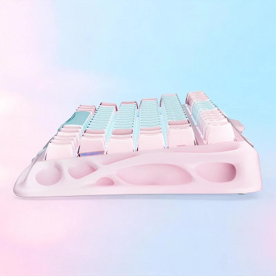 Клавіатура механічна GravaStar Mercury K1 Lite 80keys, GravaStar x BSUN Grey, BT/WL/USB, Aurora Mist Клавіатура механічна GravaStar Mercury K1 Lite 80keys, GravaStar x BSUN Grey, BT/WL/USB, Aurora Mist