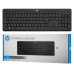Клавіатура мембранна HP 230, 106key, WL, EN/UK, чорний