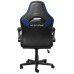 Крісло Trust GXT703B Riye, ПУ шкіра, Foldable Armrests, синій