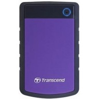 Портативний жорсткий диск Transcend 1TB USB 3.1 StoreJet 25H3 Фіолетовий Портативний жорсткий диск Transcend 1TB USB 3.1 StoreJet 25H3 Фіолетовий
