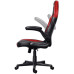 Крісло Trust GXT703R Riye, ПУ шкіра, Foldable Armrests, червоний