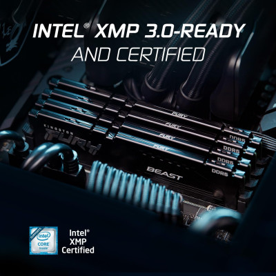 Пам'ять ПК Kingston DDR5  16GB 6000 FURY Beast  EXPO