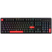 Клавіатура механічна Lemokey  X3 104Key, Keychron Brown, USB-A, QMK/VIA, Hot-Swap, EN/UKR, RGB, чорний