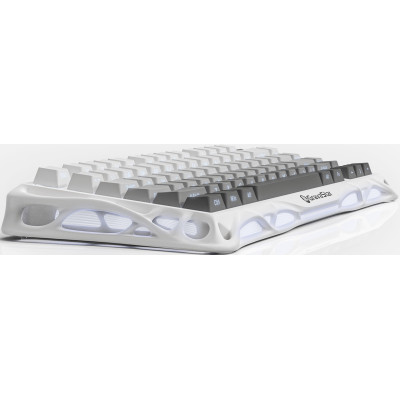 Клавіатура механічна GravaStar Mercury K1 80keys, GravaStar x Kailh Cheery Pink, EN, BT/WL/USB, білий Клавіатура механічна GravaStar Mercury K1 80keys, GravaStar x Kailh Cheery Pink, EN, BT/WL/USB, білий