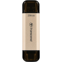 Накопичувач Transcend 256GB USB 3.2 Type-A + Type-C JetFlash 930 R420/W400MB/s Чорний
