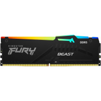 Пам'ять ПК Kingston DDR5 32GB 5200 FURY Beast RGB
