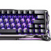 Клавіатура магнітна GravaStar Mercury V60 Pro 60keys, GravaStar Blackcore, USB-A, 8k,RGB, GunMetal